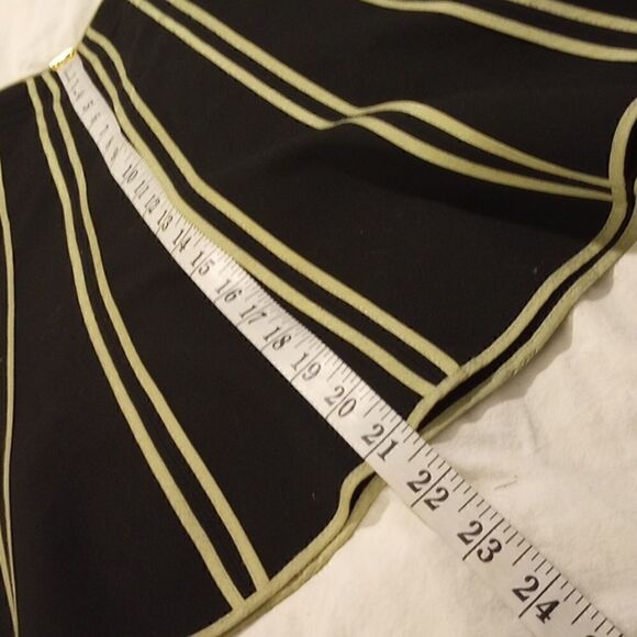 I.N.C ribbon striped A line skirt - Picture 4 of 5
